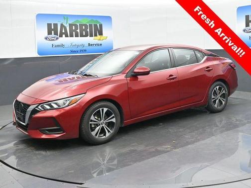 Scarlet Ember 2023 Nissan Sentra SV