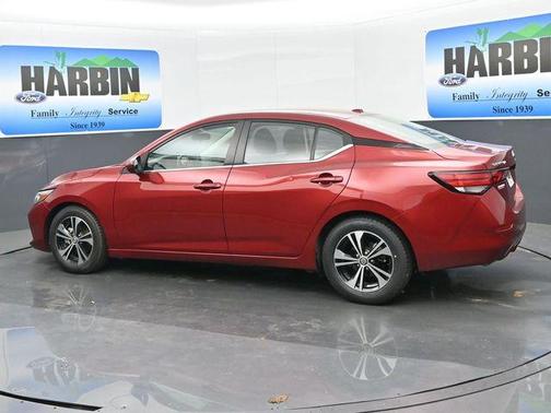 Scarlet Ember 2023 Nissan Sentra SV