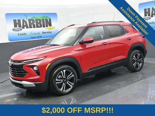 Red 2026 Chevrolet Trailblazer LT