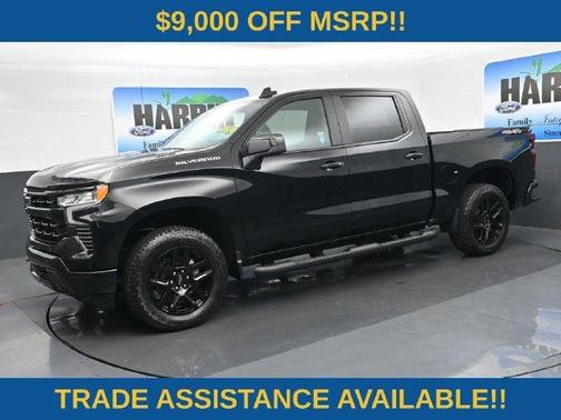Black 2026 Chevrolet Silverado 1500 RST