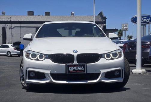 White 2015 BMW 428 i