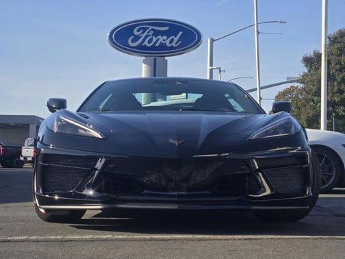 Black 2024 Chevrolet Corvette Stingray w/3LT