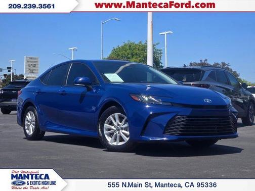 Blue 2025 Toyota Camry LE