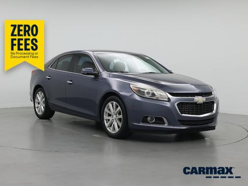 Blue 2014 Chevrolet Malibu LTZ