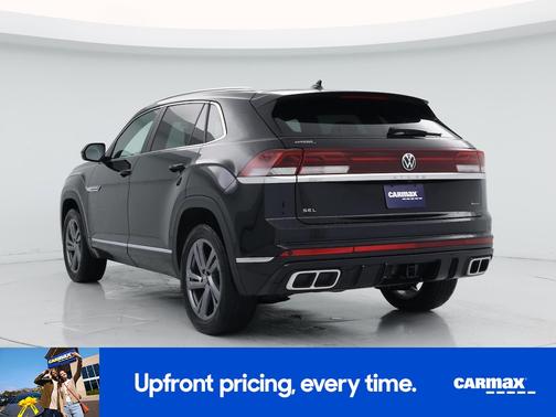 Black 2024 Volkswagen Atlas Cross Sport SEL R-Line