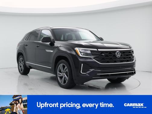 Black 2024 Volkswagen Atlas Cross Sport SEL R-Line