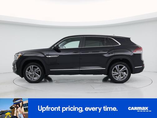 Black 2024 Volkswagen Atlas Cross Sport SEL R-Line