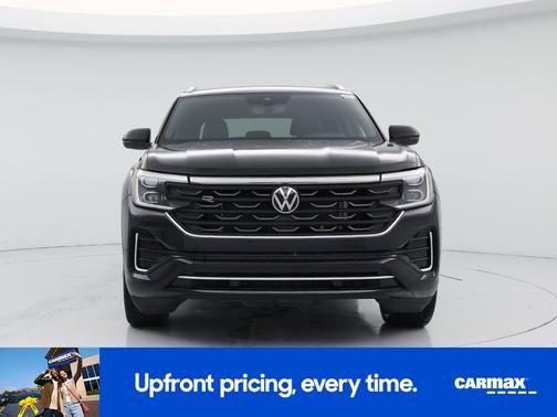 Black 2024 Volkswagen Atlas Cross Sport SEL R-Line