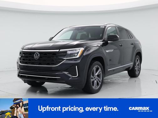 Black 2024 Volkswagen Atlas Cross Sport SEL R-Line