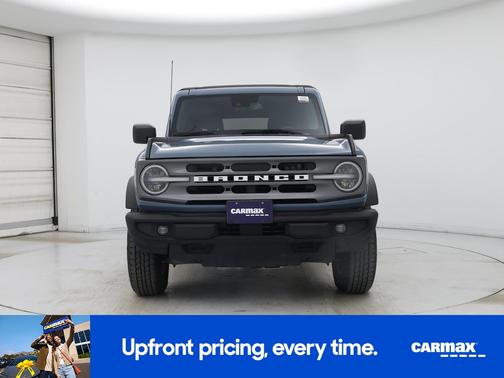 Blue 2021 Ford Bronco Big Bend