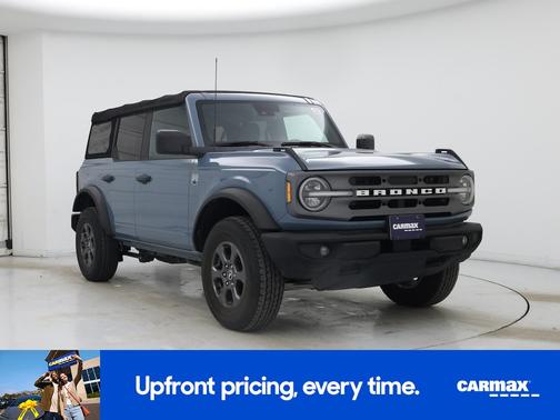 Blue 2021 Ford Bronco Big Bend