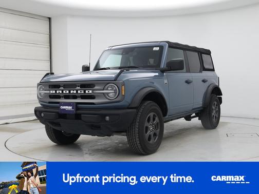 Blue 2021 Ford Bronco Big Bend