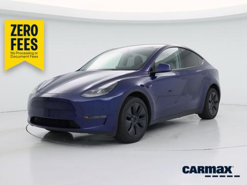 Blue 2024 Tesla Model Y Long Range