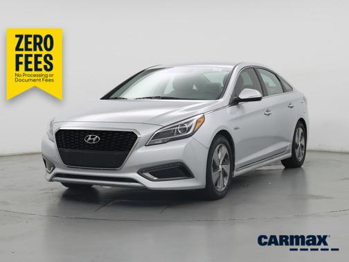Silver 2017 Hyundai SONATA Hybrid Limited