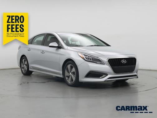 Silver 2017 Hyundai SONATA Hybrid Limited
