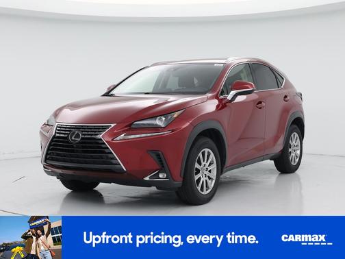 Red 2020 Lexus NX 300