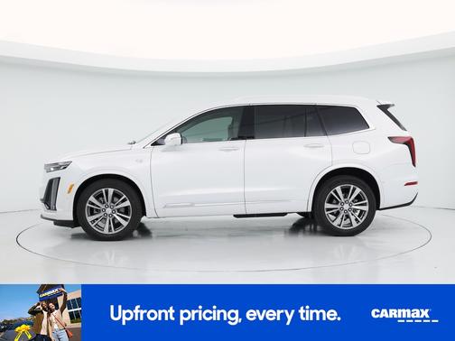 White 2025 Cadillac XT6 Premium Luxury