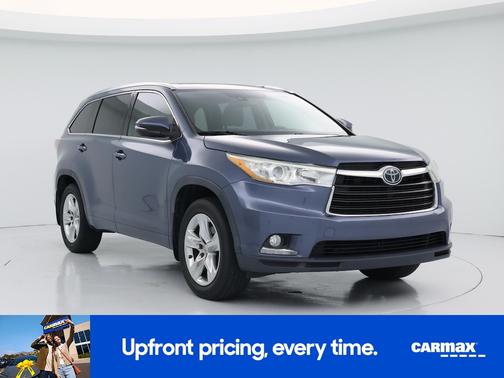 Blue 2015 Toyota Highlander Limited
