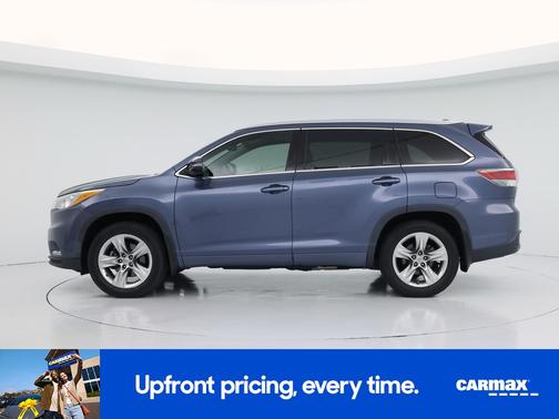 Blue 2015 Toyota Highlander Limited