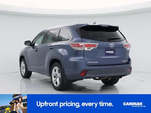 Blue 2015 Toyota Highlander Limited