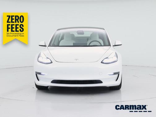 White 2022 Tesla Model 3 Long Range