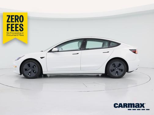 White 2022 Tesla Model 3 Long Range