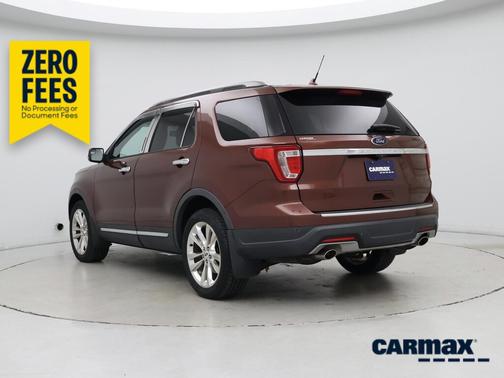 Maroon 2018 Ford Explorer XLT