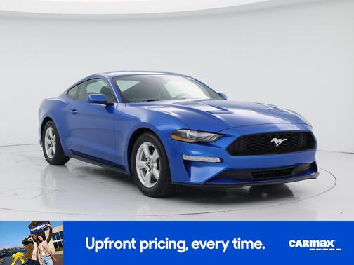 Blue 2019 Ford Mustang Ecoboost Premium