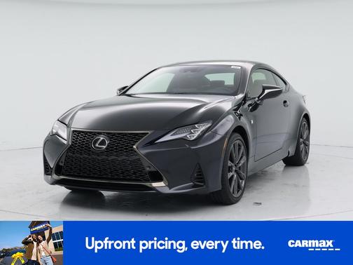 Black 2023 Lexus RC 350 F-Sport