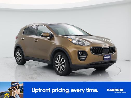 Orange 2017 Kia Sportage EX