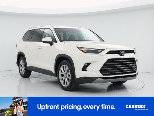 White 2024 Toyota Grand Highlander Limited