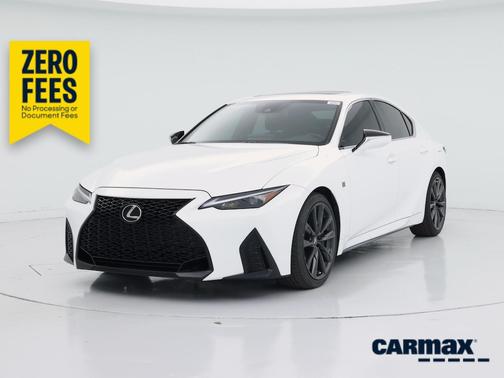 White 2025 Lexus IS 350 F-SPORT Design
