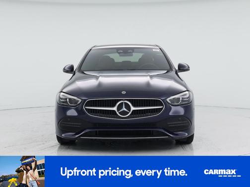 Blue 2023 Mercedes-Benz C-Class