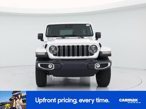 White 2025 Jeep Wrangler Sahara