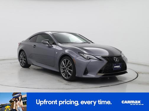 Gray 2020 Lexus RC 350 F-Sport