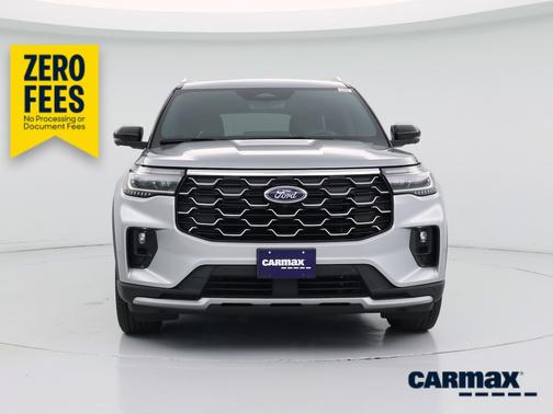 Gray 2025 Ford Explorer Platinum