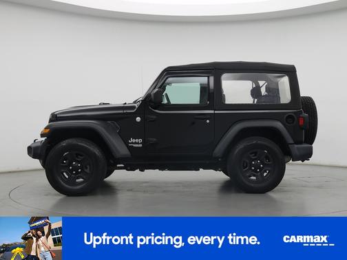 Black 2018 Jeep Wrangler Sport