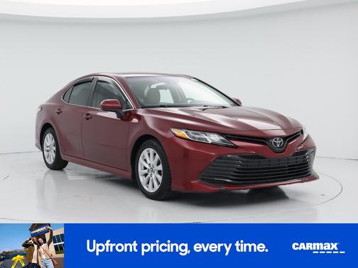 Red 2019 Toyota Camry LE