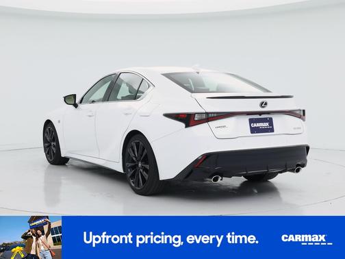 White 2022 Lexus IS 350 F-Sport