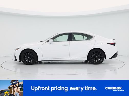 White 2022 Lexus IS 350 F-Sport