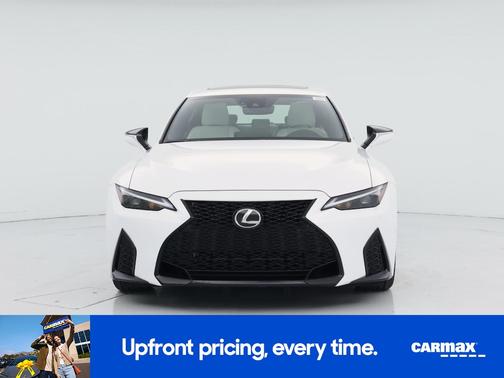 White 2022 Lexus IS 350 F-Sport