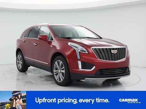 Red 2025 Cadillac XT5 Premium Luxury