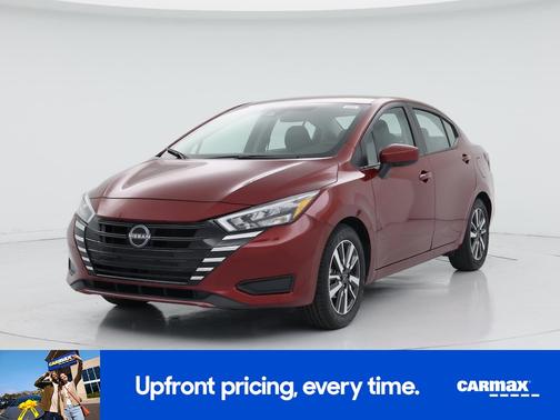 Red 2025 Nissan Versa SV