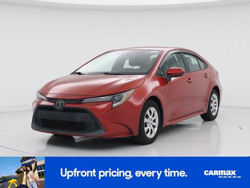 Red 2020 Toyota Corolla LE