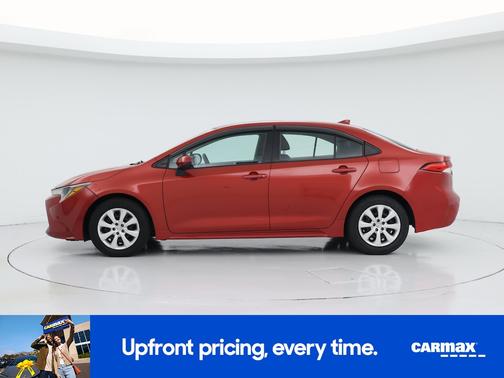 Red 2020 Toyota Corolla LE