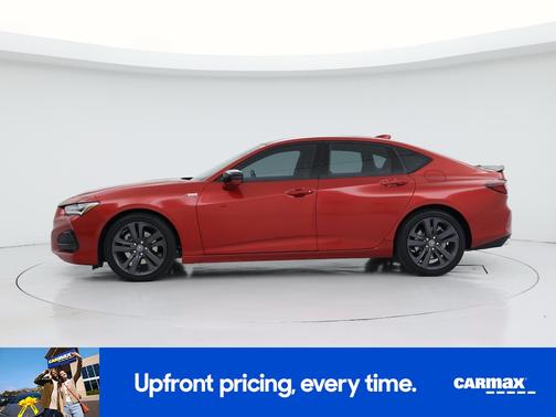 Red 2023 Acura TLX A-Spec