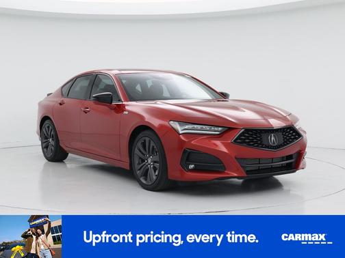 Red 2023 Acura TLX A-Spec