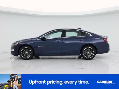 Blue 2022 Chevrolet Malibu LT