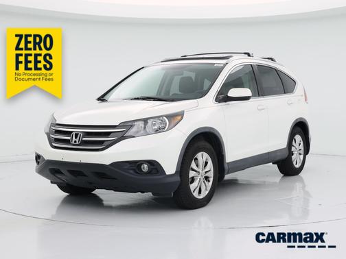 White 2014 Honda CR-V EX-L