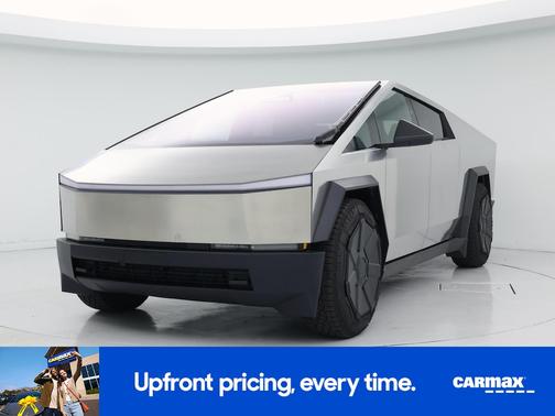 Silver 2026 Tesla Cybertruck Cyberbeast